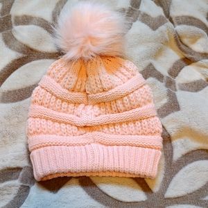 Pink beanie feom children's place